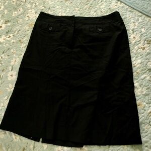 Black Skirt - Loft